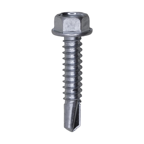 Auveco #14 X 1-1/4 IND HEX WA HD #3 SUPER TEKS - ZINC5, 25PK 11915 - main